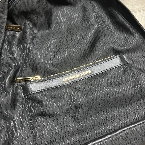 Michael Kors Morgan Logo Backpack Black Women’s One Size main image 5